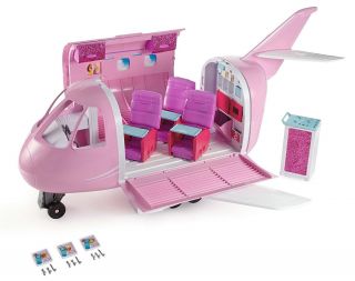 Mattel Barbie Pink Passport Glamour Vacation Jet Airplane Plane DMR53 2