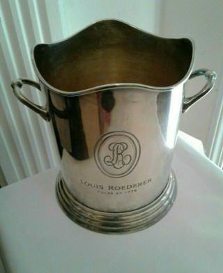 Vintage Louis Roederer Champagne / Ice Bucket