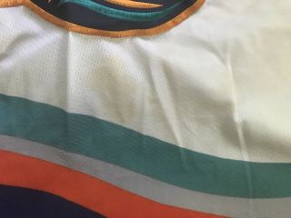 NY Islanders Fisherman’s Starter Jersey XL NHL CCM Vintage 90s Rare Bauer Hockey 7