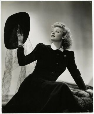 Lucille Ball Vintage 1941 Ernest Bachrach Hollywood Fashions Glamour Photograph