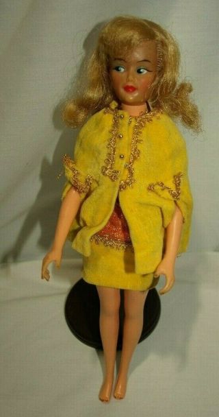 Misty Glamour Doll Vintage Tammy Family Friend Of Barbie Ideal T - 12 1965 Blonde