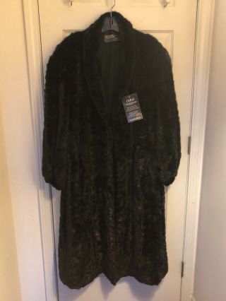 Vintage Mink Fur Coat Full Length - Black Mink Ranch Sections