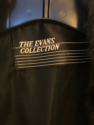 Vintage Mink Fur Coat Full Length - Black Mink Ranch Sections 3