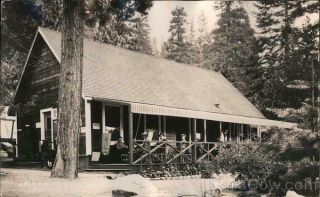 Rppc Lake Tahoe,  Ca Emerald Bay Resort Placer County California Postcard Vintage