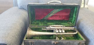 State Find Vintage J W York And Sons Perfectone Cornet I Think 1915