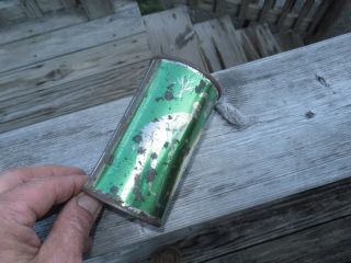 Vintage Meister Brau Fiesta green Golf Flat Top Beer Can 1952 Chicago,  IL 18th T 7
