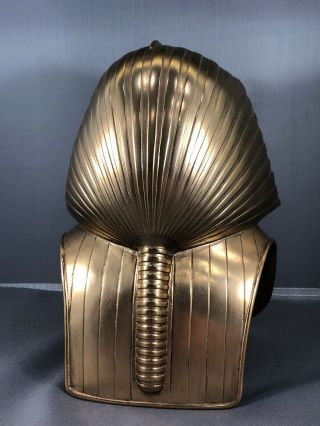Vtg 1976 Metropolitan Museum of Art MMA Egyptian King Tut Death Mask 7.  5” Tall 4