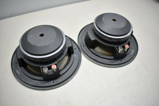 Vintage JBL 2118J 8” Speakers Woofers Drivers Mid Range MATCHED PAIR 16 Ohm 6