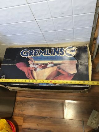 Vintage 1985 GREMLINS MOVIE plush Toy Large Display Box APPLAUSE RARE MONSTERS 2