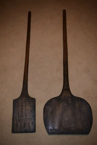 Pottery Barn Antique Bread Paddles Wall Decor