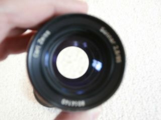 Vintage Carl Zeiss Rollei 85mm F/2.  8 Sonnar 1 Pin Lens.  Made in West Germany 5
