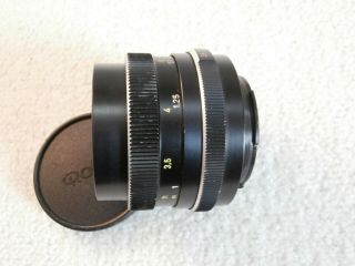 Vintage Carl Zeiss Rollei 85mm F/2.  8 Sonnar 1 Pin Lens.  Made in West Germany 6