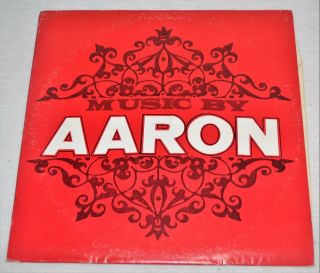 Rare Vintage 1974 Music By Aaron Vinyl Record Album Southern Psychedelic Rock