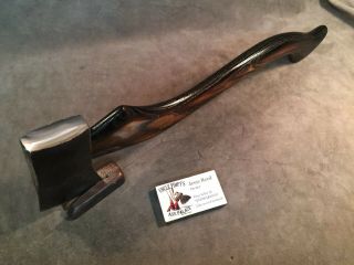 Vintage Evansville 1 3/4 lb boys axe hatchet POLISHED custom JESSE REED handle 8