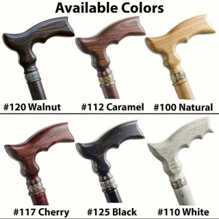 Fancy Hand Carved Wood Walking Stick Canes for Men Women - Cool Knob Wooden Cane 4