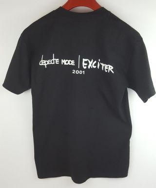 Depeche Mode Vintage 2001 Exciter Tour Local Crew T - Shirt Chicago Size Medium