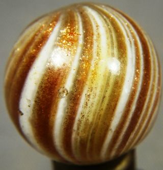 Marbles: RARE 13/16 German Hand Made Single Color Onionskin 