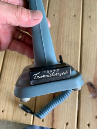 Vintage Turner Microphone Model SSB,  2 Transistorized Ham Radio Good 4