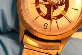 Vintage mens gruen BPOE swiss made wrist watch mechanical elk lodge 3