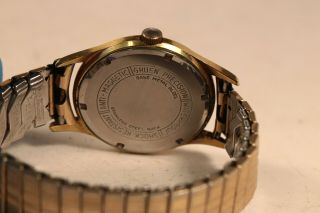 Vintage mens gruen BPOE swiss made wrist watch mechanical elk lodge 6