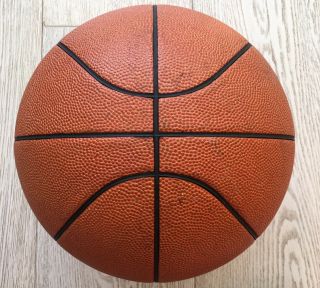 RARE Spalding Top Flite 100 Leather Basketball Vintage Last Built Naismith 8
