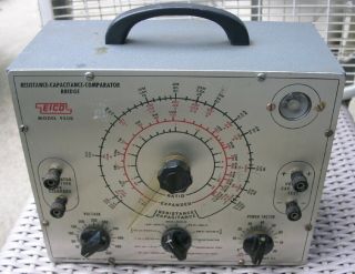 Vintage Eico Model 950b Resistance - Capacitance - Comparator Bridge