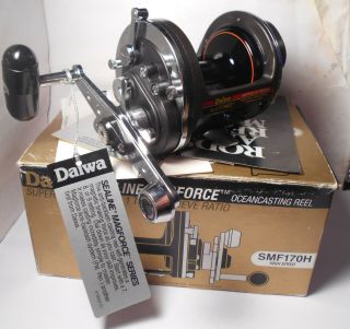 Vintage Daiwa Sealine Magforce Smf 170h Conventional Saltwater Fishing Reel