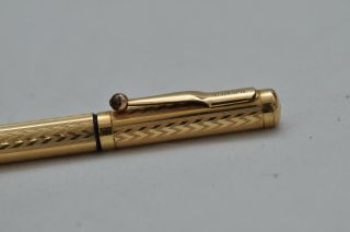Rare Early Vintage Mabie Todd & Co Swan Fountain Pen Eyedropper - Gold Plated 3