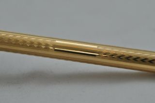 Rare Early Vintage Mabie Todd & Co Swan Fountain Pen Eyedropper - Gold Plated 4