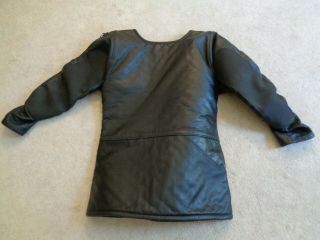 Vintage Leather Hawkeye Sports Inc.  Shooting Jacket Padded Size 44 Long 6