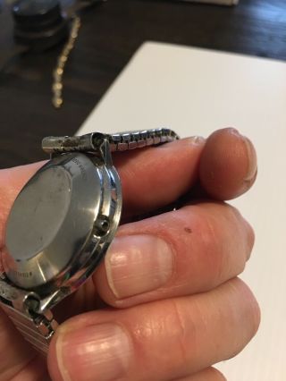 Vintage Swiss Longines Admiral 5 star Running automatic Men ' s watch Parts Repair 7