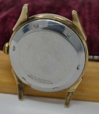 Vintage 1950s TISSOT Bumper Automatic Mens Wristwatch Gold Fill - Runs to Fix 3