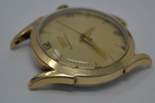 Vintage 1950s TISSOT Bumper Automatic Mens Wristwatch Gold Fill - Runs to Fix 6