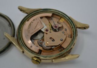 Vintage 1950s TISSOT Bumper Automatic Mens Wristwatch Gold Fill - Runs to Fix 7