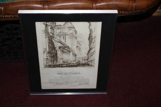 Vintage Raymond James & Associates American Stock Exchange Document Certificate2