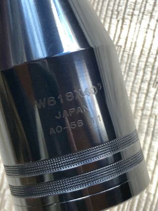 Vintage Tasco 6 - 18x40 scope Made in Japan 1970 ' s W618w40 AO - 58 11 16 