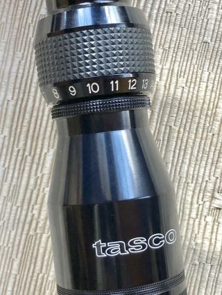 Vintage Tasco 6 - 18x40 scope Made in Japan 1970 ' s W618w40 AO - 58 11 16 