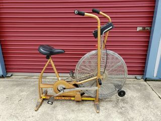 Vintage Schwinn Air - Dyne Gold Exercise Bike Ergometer Stunning Schwinn