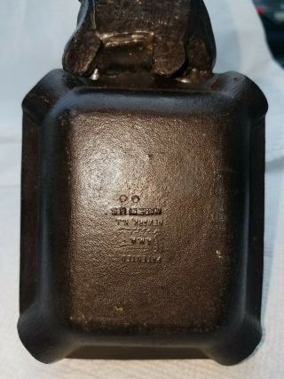 Vintage Ronson Sitting Bulldog Striker Lighter w/ Ashtray | Very Rare | AMW 5