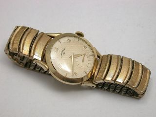 Lord Elgin Men’s Ygf 21 Jewel Grade 680 Vintage Mechanical Wristwatch.  79r