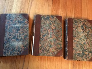 RARE 1846 - 1854 Quadrupeds Of North America In 3 Volumes By John James Audubon 2