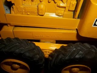 Vintage Metal Caterpillar CAT Motor Grader 1/34 Scale? Miniature Made in USA 50s 5