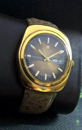 TISSOT SEASTAR AUTOMATIC VINTAGE cal.  2571 RARE SWISS WATCH. 4