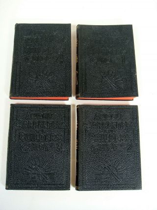 Vintage 1939 Audels Carpenters And Builders Guide Books Four Volume Set