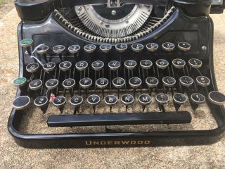 Antique Underwood Vintage Typewriter 6