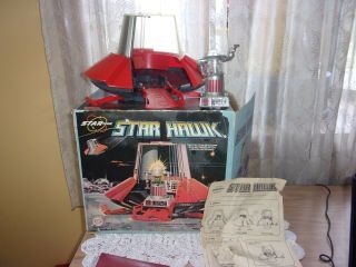 Vntg 1977 S.  T.  A.  R.  Team Star Hawk W Zeroid By Ideal Toys Box Guc