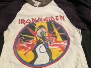 Vintage 1980’s Iron Maiden Shirt T - Shirt