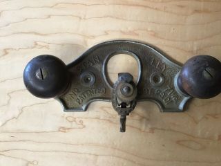 Stanley Vintage No.  71 1/2 Router Plane Patented Oct.  29.  01
