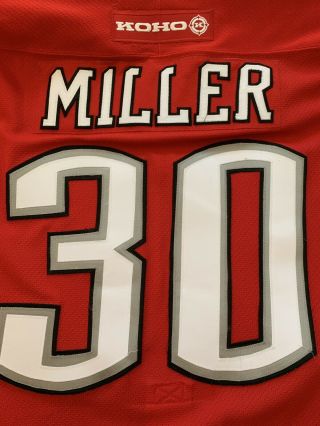 RARE AUTHENTIC RED 2005 - 2006 RYAN MILLER BUFFALO SABRES KOHO JERSEY SIZE 52 4