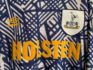 Vintage tottenham shirt Goalkeeper Medium THORSTVEDT 5